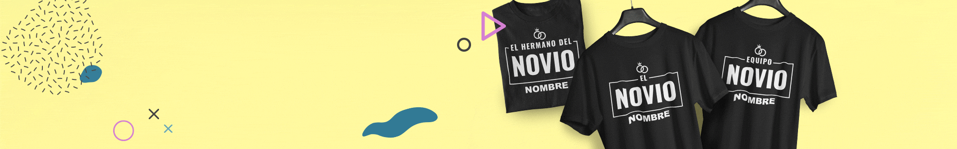 Camisetas despedida de soltera y soltero personalizadas